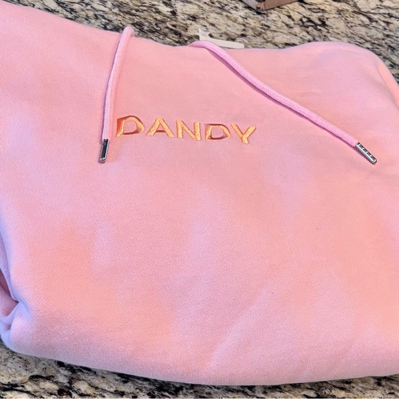Dandy Worldwide “Let’s Watch The Sunset” Hoodie (original light pink color) Sz M - Picture 5 of 7
